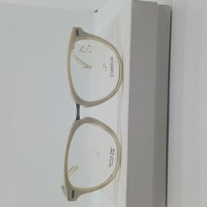 NWT WOMEN'S CHRISTIAN EYEGLASS FRAMES COP-14-08 WHITE